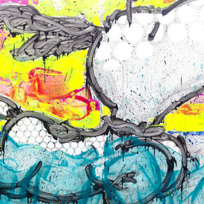 Tom Everhart, Super bad (detail). Courtesy of Off the Wall Gallery
