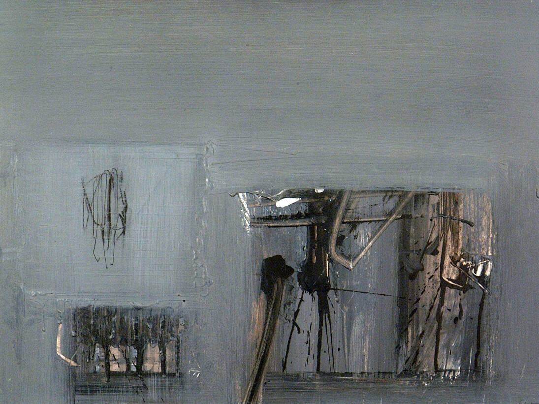 Scanavino Emilio, Frammenti, 1960