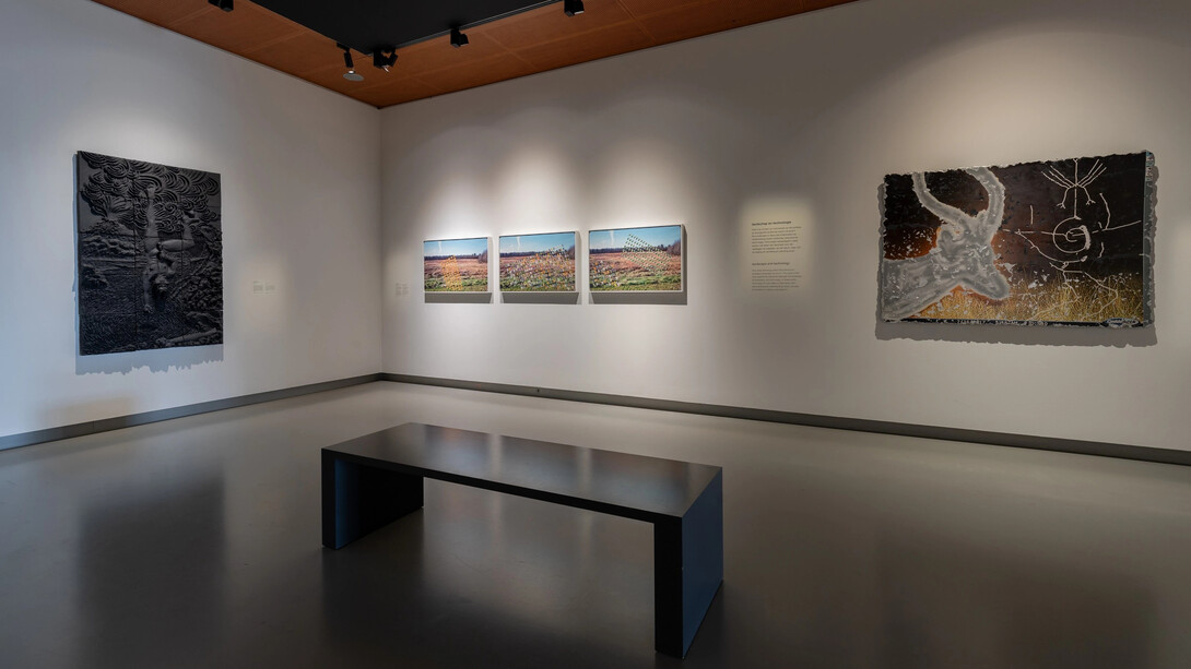 Various artists, Beyond the horizon, exhibition view. Courtesy of the Fries Museum