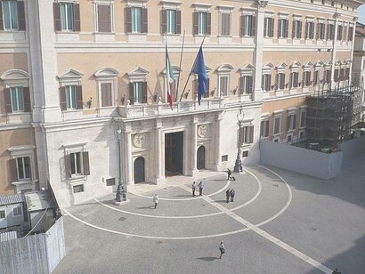 Montecitorio, Camera dei Deputati, Roma, Italia