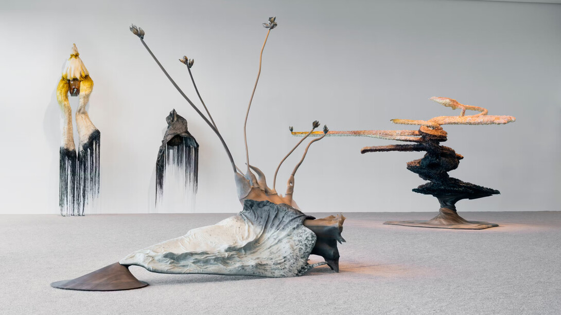 Marguerite Humeau, \*sk\*/ey-, exhibition view. Courtesy of ICA