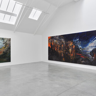Yu Hong, Islands of the Mind, exhibition view. Courtesy of Lisson Gallery