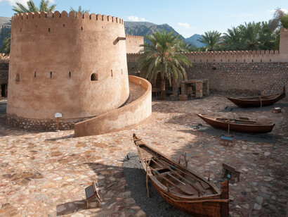 The museum gives visitors a good sense of how people in the region lived, worked, and defended their community in past centuries