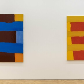 Installation View, Hasani Sahlehe, We Don’t Even Know What Song We’re Gonna Sing Today. Photo by Cary Whittier. Courtesy of March Gallery