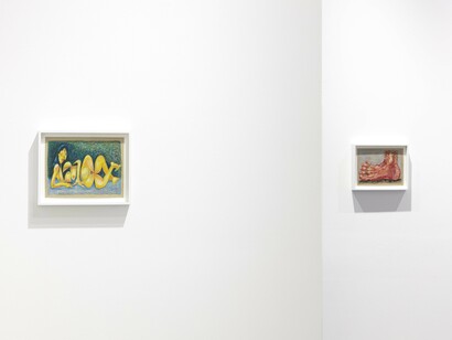 Robert Pokorny. No running by the pool, installation view. Courtesy of Steve Turner