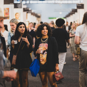 Art on Paper, past edition, exhibition view. Courtesy of Art on Paper 