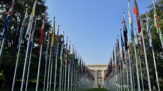 Edificio de las Naciones Unidas en Ginebra, Suiza