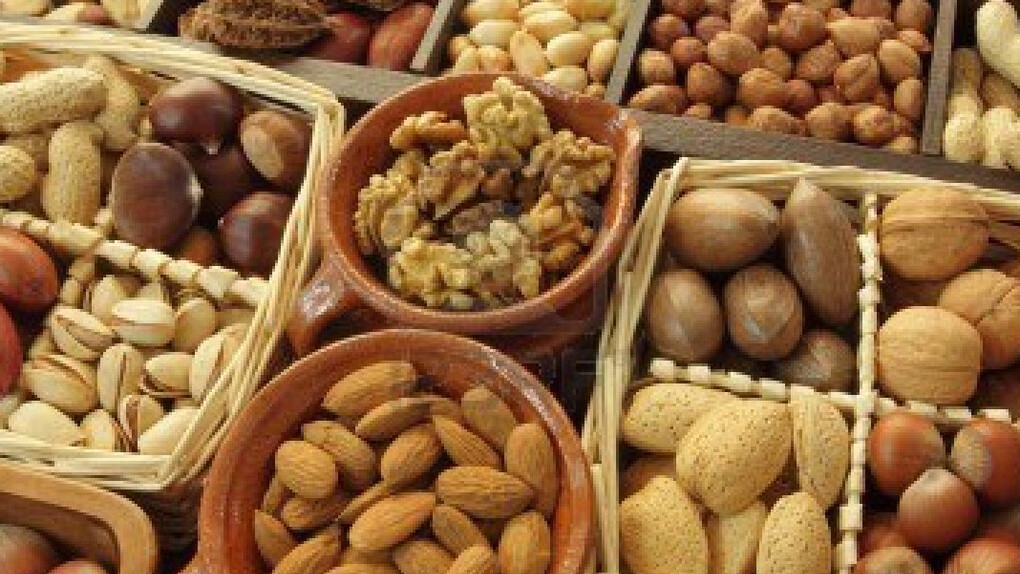 Nueces, almendras y otros frutos secos