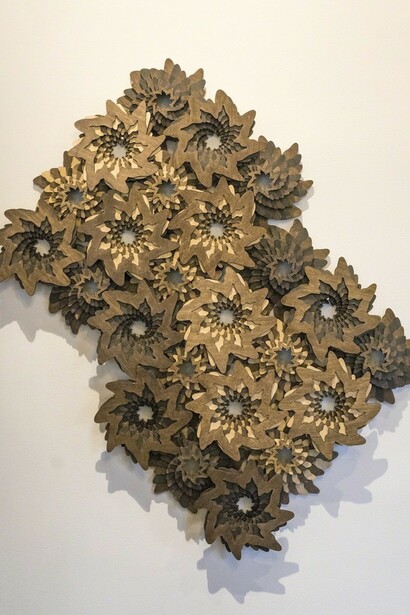 Joshua Abarbanel, Exhibition view. Courtesy of Taj Art