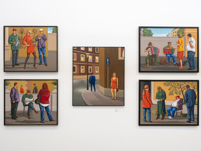 Jan Šafránek, O ľuďoch / About people, exhibition view. Courtesy of Danubiana