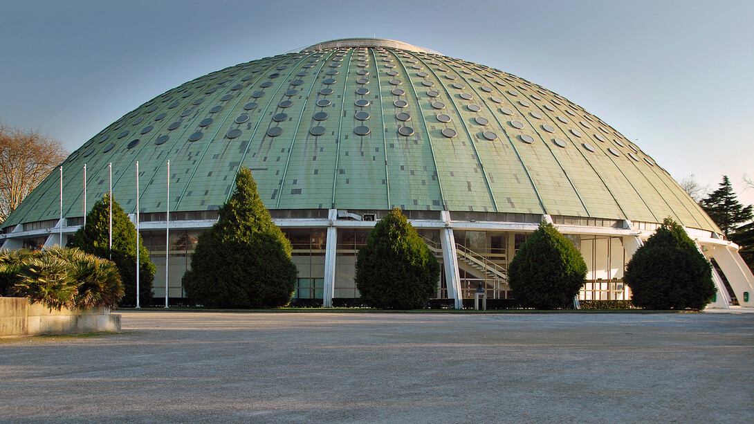 Pavilhão Rosa Mota (Porto), projecto do arquitecto José Carlos Loureiro inaugurado nos anos 50