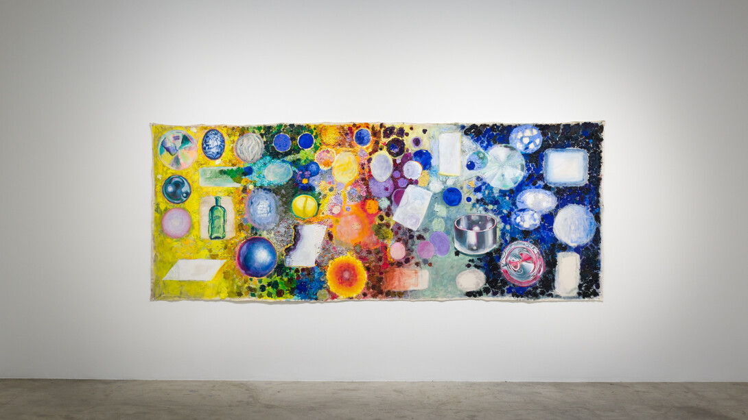 Margarete Hahner, Heimlich, Tableau Vivant 2022-23, installation view, Track 16 Gallery, Los Angeles. Courtesy of the artist and Track 16 Gallery