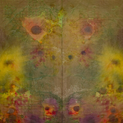 Susan Goethel Campbell, Garden repair no. 7, 2025. Courtesy of David Klein Gallery