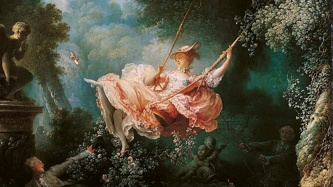 J.H. Fragonard, L'altalena