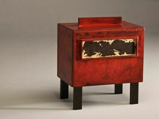 David Kimball Anderson, Offering Box. Courtesy of Robischon Gallery