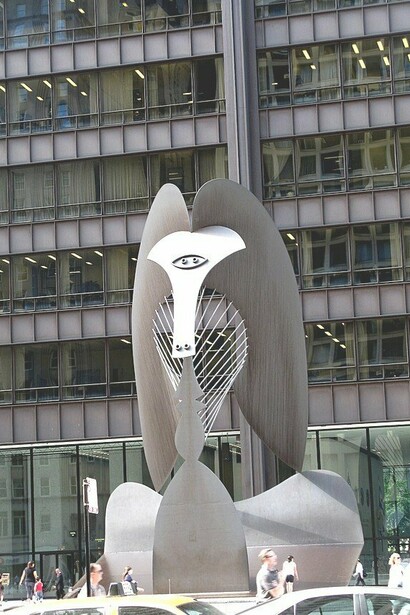 Pablo Picasso's unnamed sculpture in Chicago, United States 