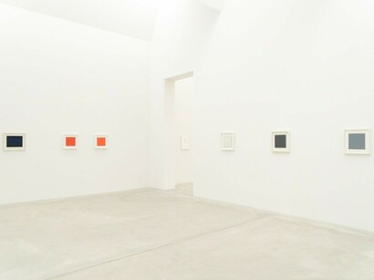 Antonio Calderara, Exhibition view. Courtesy of Kunstmuseum Winterthur