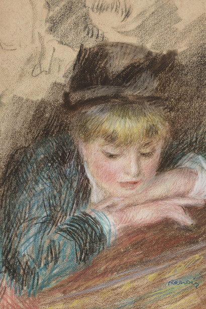 Auguste Renoir, Élisabeth Maître, 1879. Cortesía del Musée d'Orsay