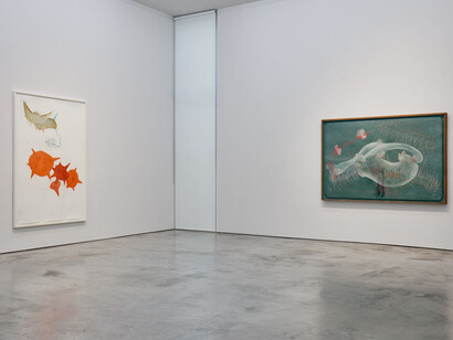 Jorinde Voigt, Trust and rain, exhibition view. Courtesy of Sicardi | Ayers | Bacino