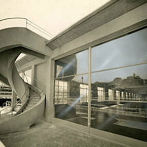 Studio Marconi, Stazione marittima Andrea Doria a Genova (architetto L. Vietti), 1932 ca., Mart, Archivio del ʼ900, Fondo Figini-Pollini
