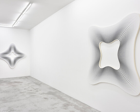 Philippe Decrauzat. Courtesy of Praz-Delavallade