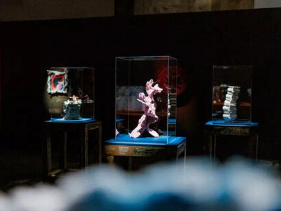 In the name of clay: 50 years of italian ceramic art, exhibition view. Courtesy of Museum of Decorative Arts and Design