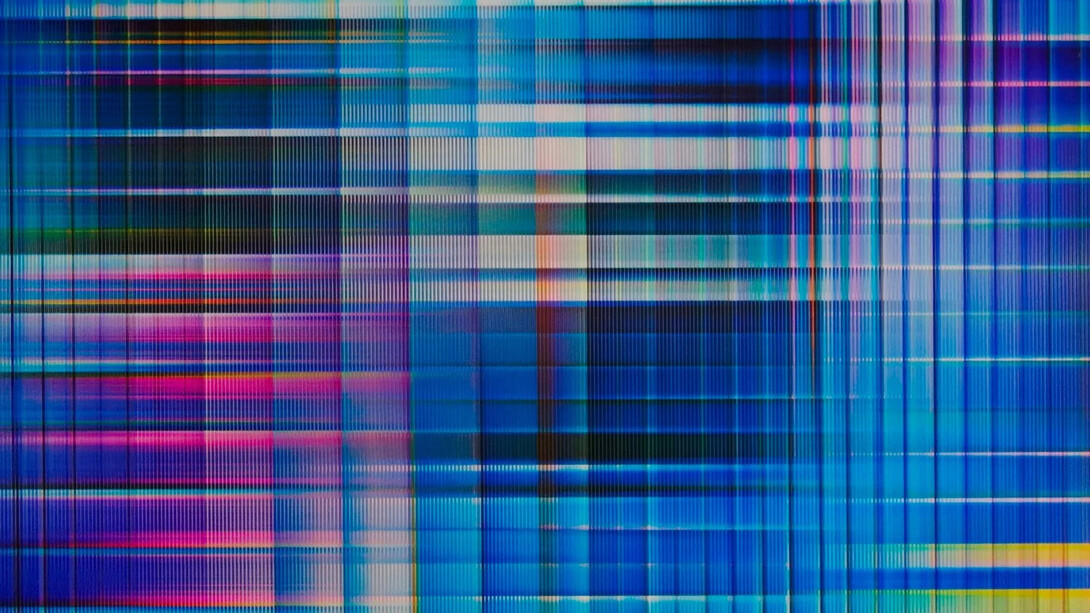 Umberto Ciceri, Hypertrait aquare millimeter n 1447 (detail), 2022. Courtesy of Oliver Cole Gallery