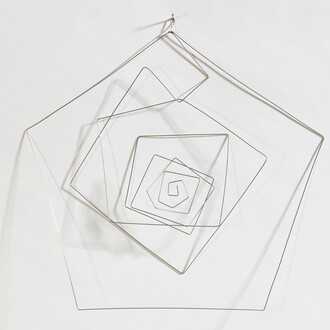 Gego, Dibujo sin papel 89/4 [Drawing without paper], 1989. Avec l'aimable autorisation du Zentrum Paul Klee