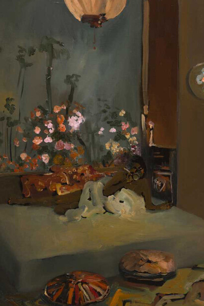 Danielle Mckinney, Enso (detail), 2025. Courtesy of Norton Museum of Art