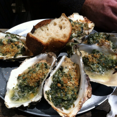 Oyster Rockefeller @ Marshall Store © Kris Vera-Phillips