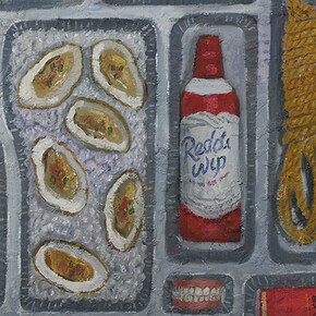 Paul Gagner, Instant romantic dinner, 2024. Courtesy of Hashimoto Contemporary Gallery