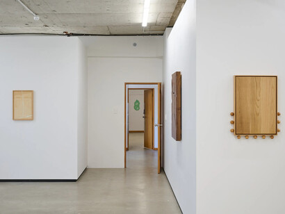 Tom Mackie, Portals, exhibition view. Courtesy of Jhana Millers Gallery