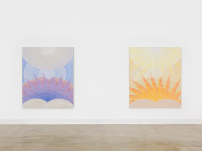 Jessica Cannon, Eternal geometries, exhibition view. Courtesy of Gavlak Gallery