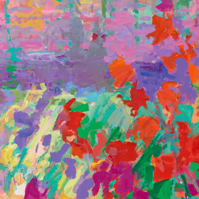 Peter Rudolph, Violet sunset (detail), 2026. Courtesy of Avery Galleries