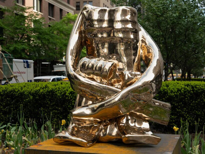 Alma Allen on Park Avenue, exhibition view. Courtesy of Paul Kasmin Gallery