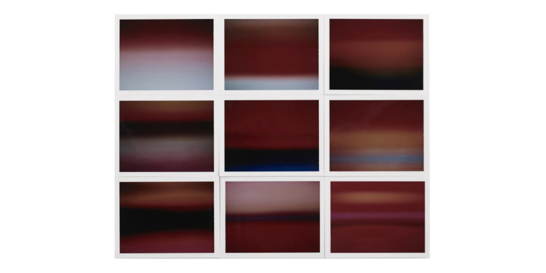 Thomas Paquet. Horizon, étude couleur #1. Courtesy Galerie Thierry Bigaignon.