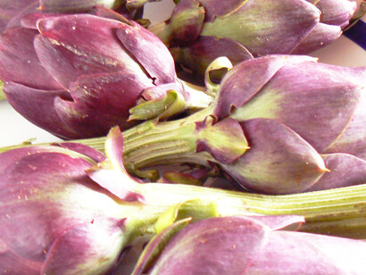 Carciofi da preparare 