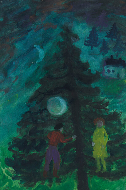 Eugène Brands, Meeting, 1954. Courtesy of Museum van Bommel van Dam