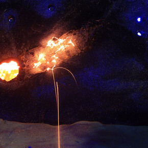 Alexis Gideon, The Comet and The Glacier, 2016. Courtesy of Locust Projects