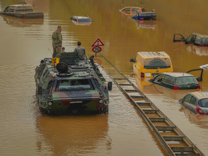 Flooding: as many as 200 million people could be overtaken by disruptions to monsoon systems irregular rainfall