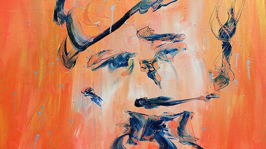 Edward Akrout, Blue Man