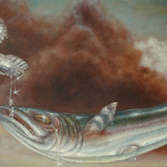 Alexis Trice, Another cloudy day (detail). Courtesy of Good Mother Gallery