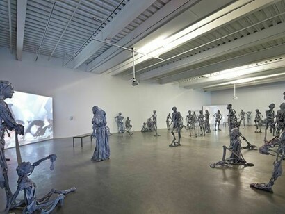 Pawel Althamer, The Neighbors, 2014, Exhibition views, New Museum. Photo: Benoit Pailley