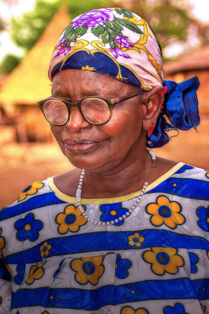 Burkina Faso – Donna di un villaggio Peul