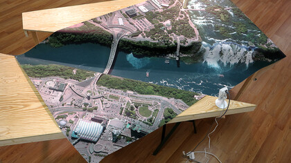 Clement Valla, 'The Universal Texture Recreated', 2015. Installation view