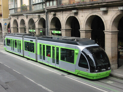 El tranvía de Bilbao