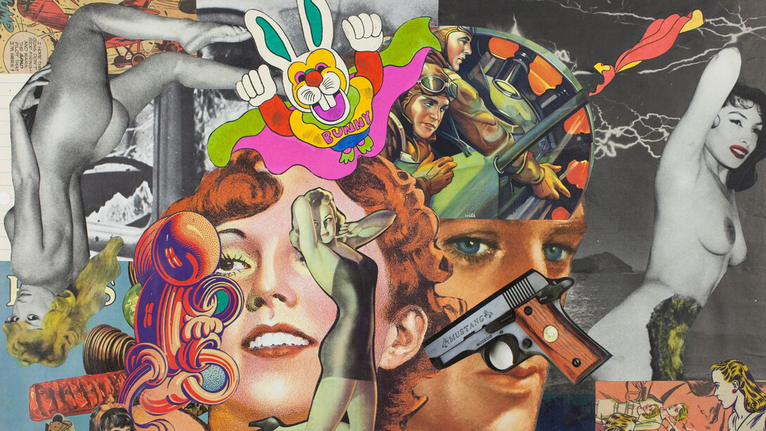 Keiichi Tanaami, Untitled (collagebook 7_60), circa 1971. Courtesy of The Institute of Contemporary Art