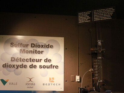 Sulfur Dioxide Monitoring Station. Courtesy of Science Nord