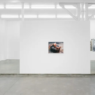 Various artists, Like a punch to the guts, exhibition view. Courtesy of Galerie Derouillon