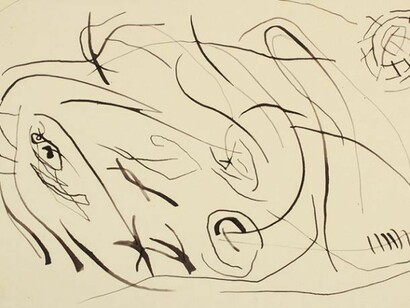 Len Lye, Untitled (detail), 1938